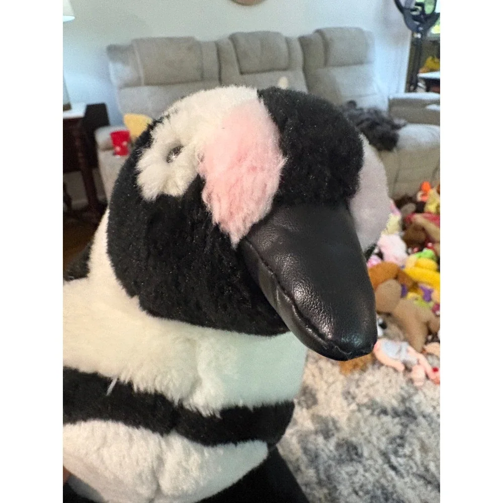Adventure Newport Aquariums African Penguin Plush Stuffed Animal Black White 12